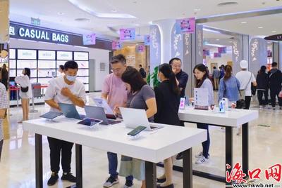 “雙十一”海口免稅店銷售火爆 顧客大排“長龍”[組圖]